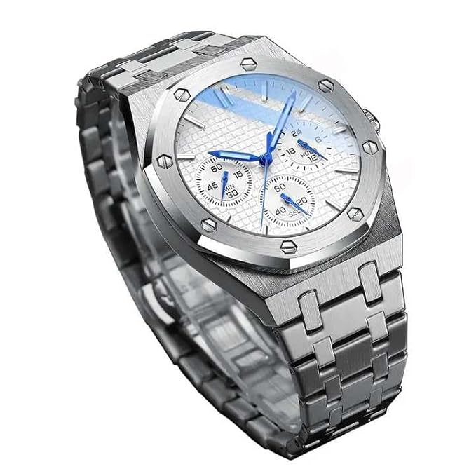 Premium Brand Square Analog Multi Dial Multi Case Multi Belt Unisex Watch Women Men Pack of 1