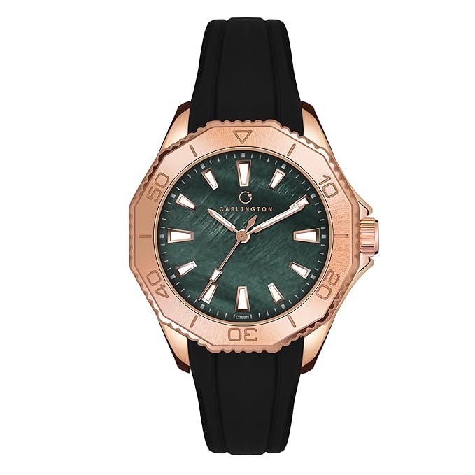 Legacy Series Analog Wrist Watches & Silicone Strap for Women - CT 9911